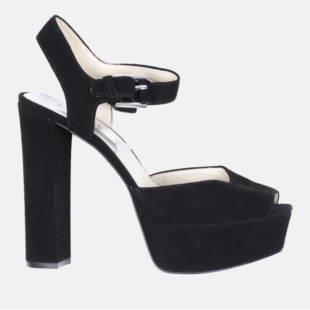 NEW Michael Kors suede platform heels
